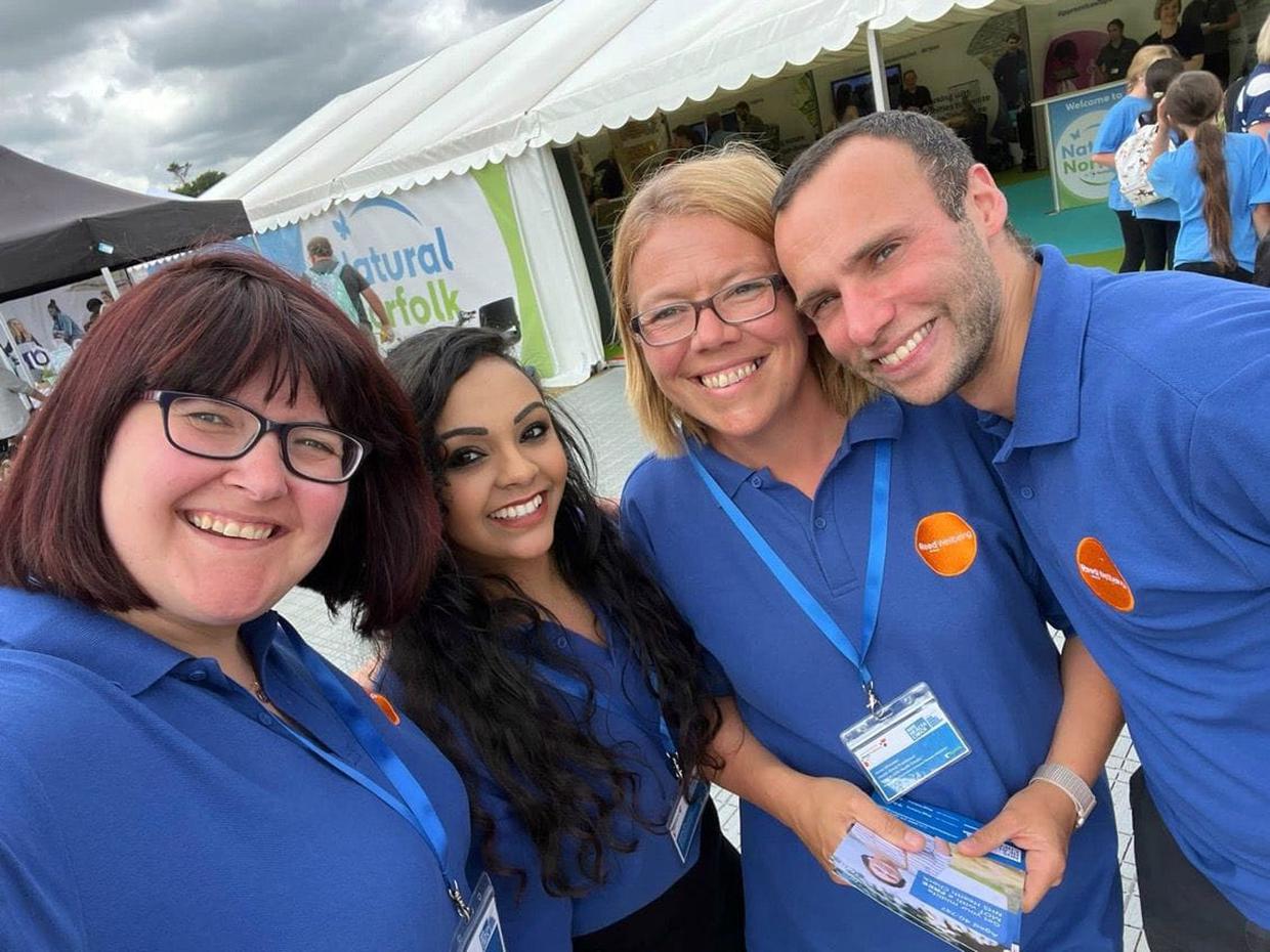 The Team attends the Royal Norfolk Show